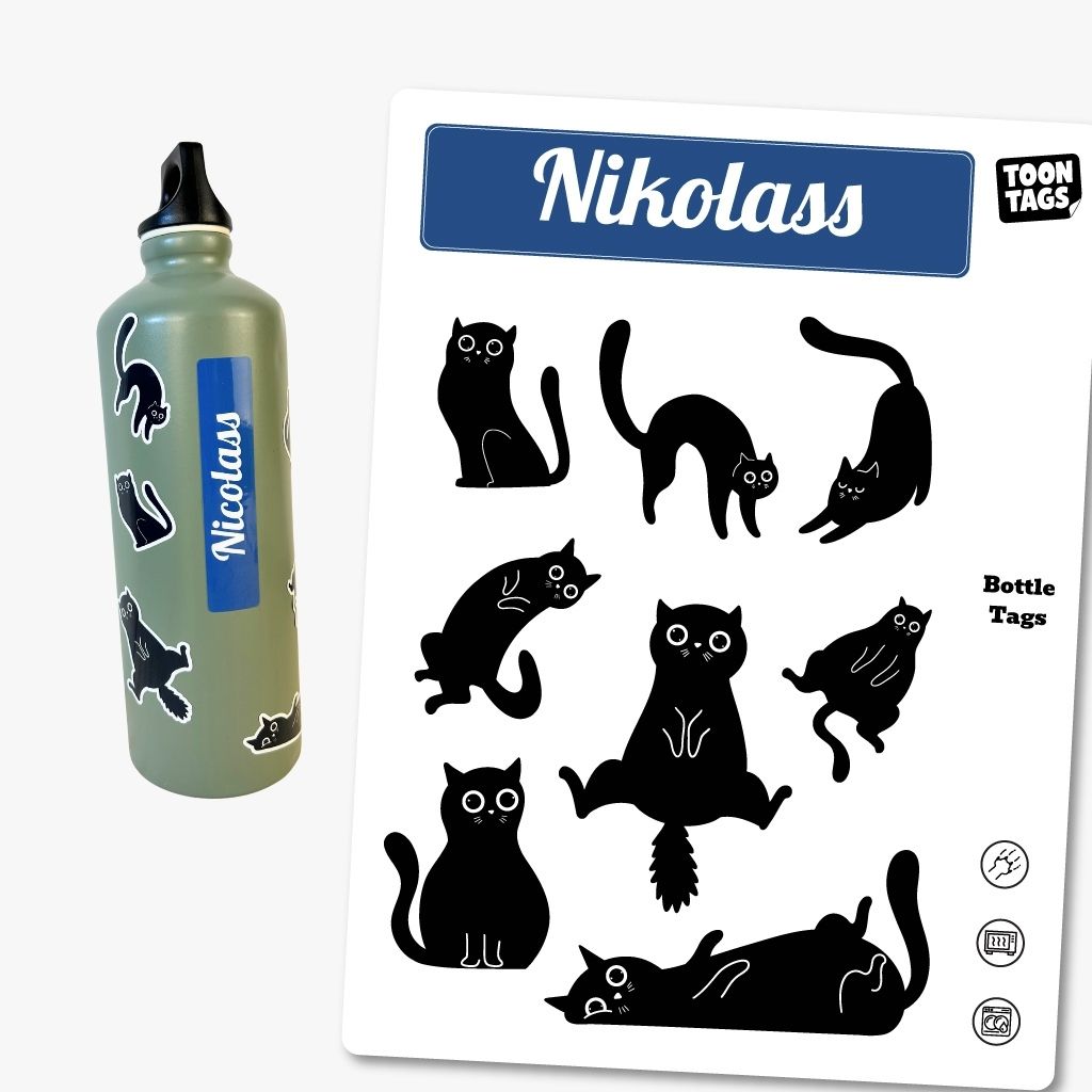 Water Bottle Tags